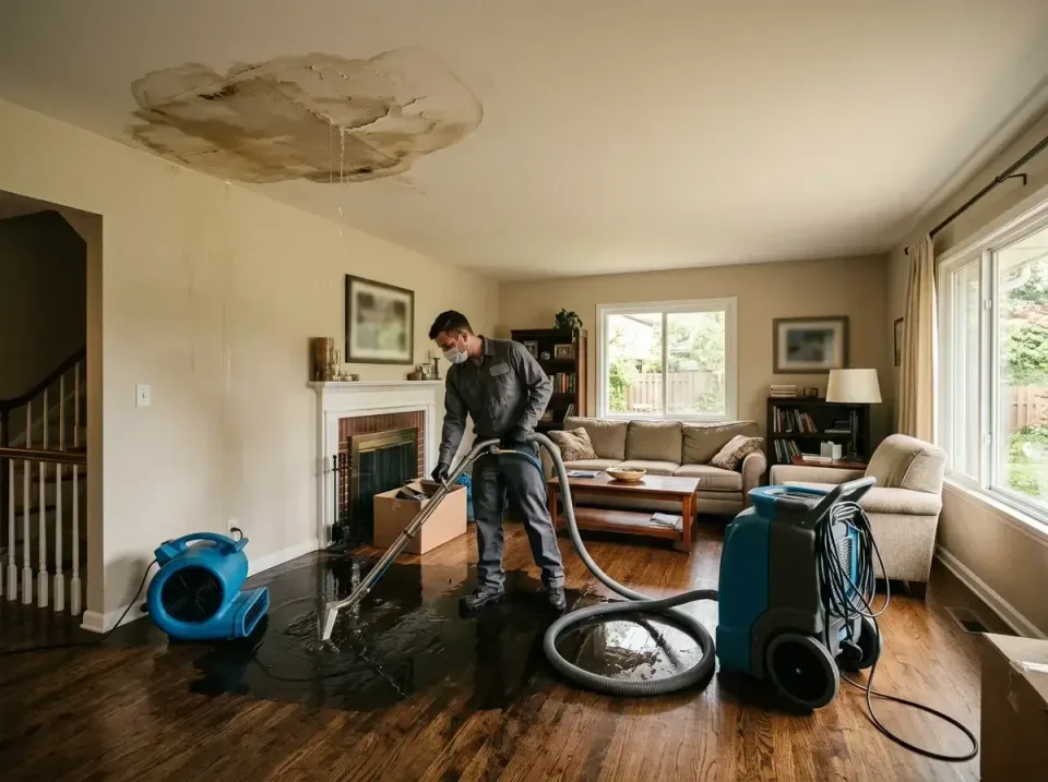 attic-pipe-burst-ceiling-drip-008 — frequently asked questions, Water Damage Restoration & Carpet Care in Archbald, PA